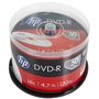HP DVD-R 4.7GB 16X Tarrina de 50 Unidades
