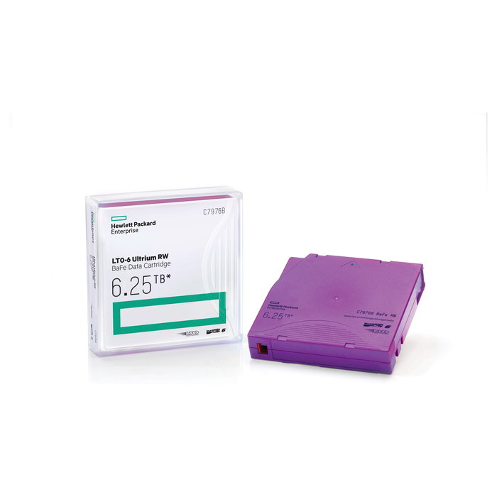 HP Cartucho de datos LTO Ultrium 6 C7976A 6,25TB RW Púrpura