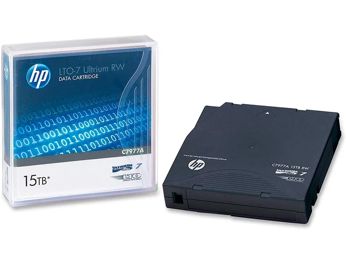 HP Cartucho de Datos LTO-7 Ultrium 15 TB RW Azul