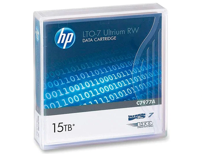 HP Cartucho de Datos LTO-7 Ultrium 15 TB RW Azul