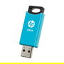 HP v212w 128GB USB 2.0 Flash Drive (Negro/Azul) Retail
