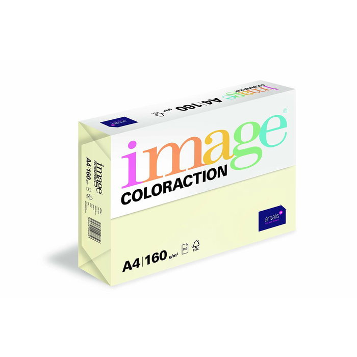 Image Papel Reprográfico Coloraction DIN A4 160g/m2 Crema