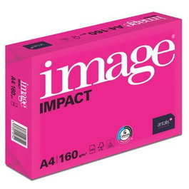Image Papel de Impresión Impact Din A4 160gr Paquete 250 Hojas Blanco