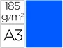 Iris Cartulina 297x420 mm 185 gr Azul Mar -50U-