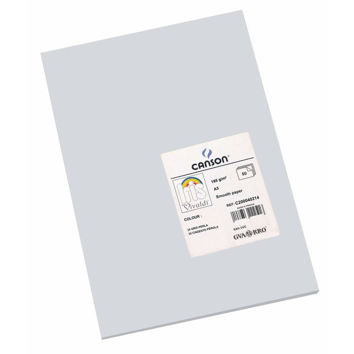 Guarro Cartulina Din A3 Gris Perla 185g Guarro Cartulina Din A3 Gris Perla 185g