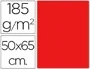 Iris Cartulina 50x65 cm 185 gr Rojo -25U-