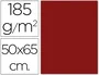 Guarro Cartulina Granate 50x65 cm 185g