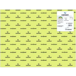 Guarro Cartulina Verde Manzana 185 g, 50x65 cm, Paquete de 25 Hojas, Certificado FSC, para Dibujo y Manualidades