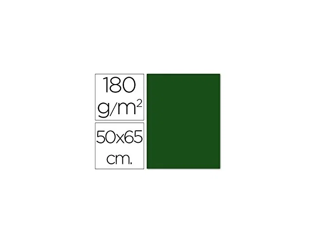 Iris Cartulina Vivaldi Verde Abeto 50x65 cm 185g - 25 Unidades