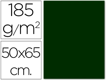 Guarro Cartulina Verde Amazonas 50x65cm 185g