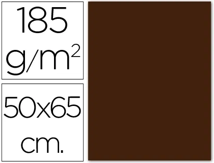 Guarro Cartulina Marrón Chocolate 185g 50x65cm