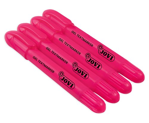 Jovi Marcador Gel Neón en Stick Rosa Jovi Marcador Gel Neón en Stick Rosa