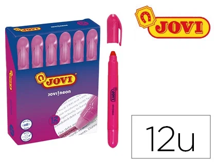 Jovi Marcador Gel Neón en Stick Rosa Jovi Marcador Gel Neón en Stick Rosa