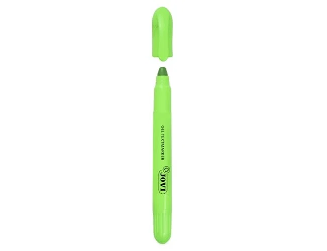 Jovi Marcador Gel Neón en Stick Verde
