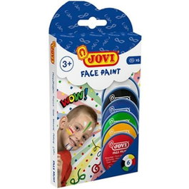 Jovi Estuche de Maquillaje en Crema Face Paint 6 Botes de 8 ml Colores Surtidos