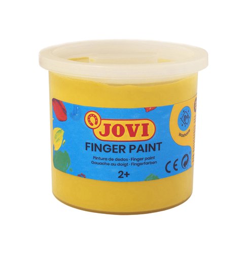 Jovi Estuche de Pintura de Dedos Amarillo 5 Botes de 125ml Jovi Estuche de Pintura de Dedos Amarillo 5 Botes de 125ml