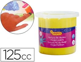 Jovi Pintura a Dedos 125 cc Amarillo Secado Rápido Intenso
