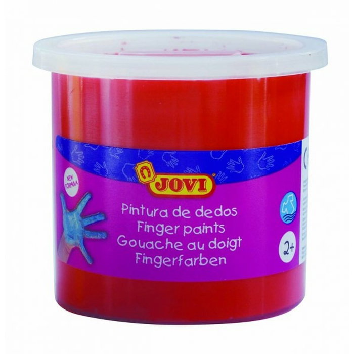 Jovi Pintura de Dedos Bermellón Estuche de 5 Botes de 125 ml Jovi Pintura de Dedos Bermellón Estuche de 5 Botes de 125 ml