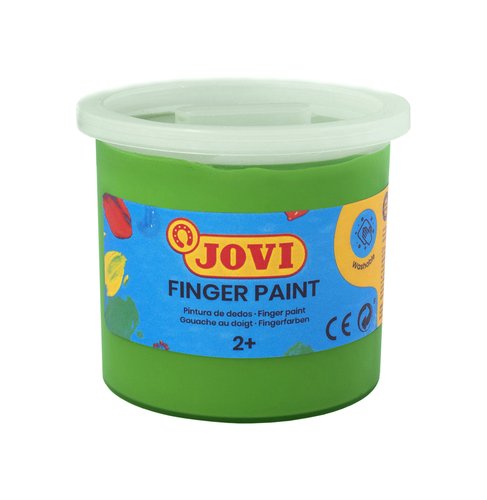 Jovi Pintura de Dedos Estuche 5 Botes 125ml Verde Jovi Pintura de Dedos Estuche 5 Botes 125ml Verde
