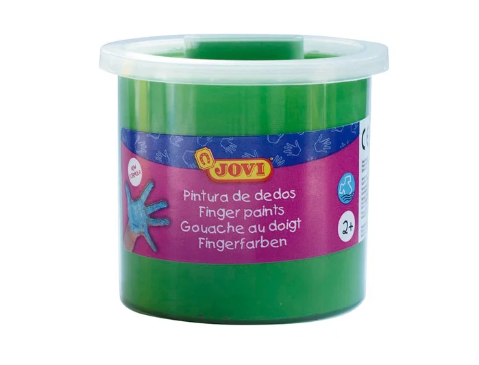 Jovi Pintura de Dedos Estuche 5 Botes 125ml Verde Jovi Pintura de Dedos Estuche 5 Botes 125ml Verde