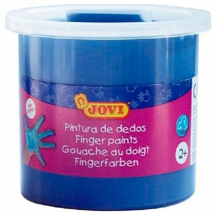 Jovi Pintura de Dedos Estuche 5 Botes 125ml Azul Jovi Pintura de Dedos Estuche 5 Botes 125ml Azul