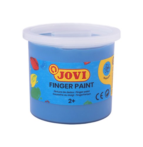 Jovi Pintura de Dedos Estuche 5 Botes 125ml Azul Jovi Pintura de Dedos Estuche 5 Botes 125ml Azul