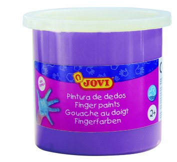 Jovi Pintura de Dedos Violeta Set de 5 Botes de 125 ml Jovi Pintura de Dedos Violeta Set de 5 Botes de 125 ml
