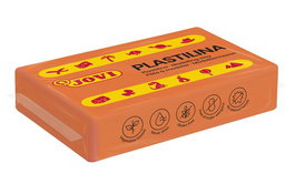 Plastilina Jovi 70 Pastilla 50 Gr. Naranja Caja De 30