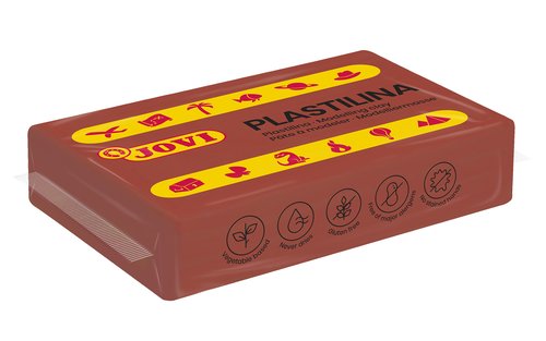 Jovi Plastilina School Caja de 30 Pastillas Marrón