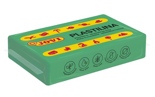 Jovi Plastilina Verde Claro Caja de 30 Pastillas de 50 g