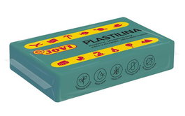 Jovi Plastilina School Pastilla 50 gr Verde Oscuro Caja 30 Ud