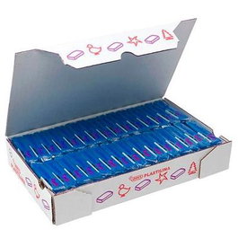 Jovi Plastilina School Pastilla 50 gr Azul Oscuro Caja 30 Ud