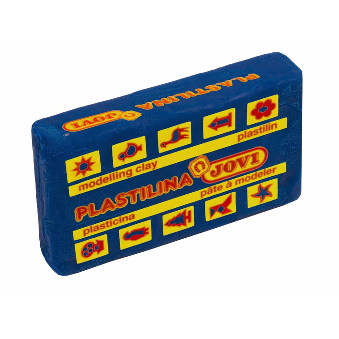 Jovi Plastilina School Pastilla Azul Oscuro Caja de 30 Unidades