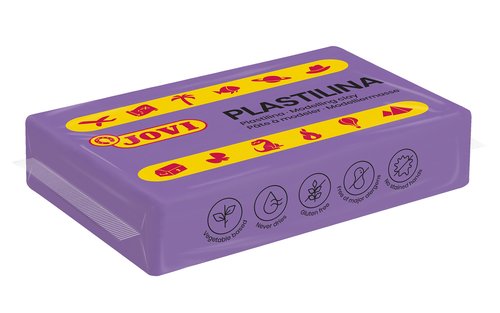 Jovi Plastilina Pastilla Lila Caja de 30 Unidades