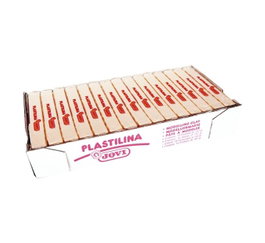 Plastilina Jovi 71 Pastilla 150 Gr. Blanco Caja De 15