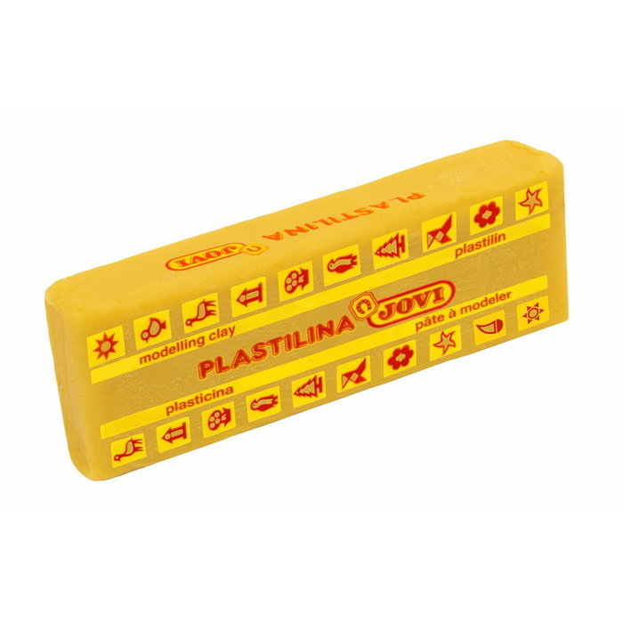 JOVI Plastilina 71 Pastilla 150 gr Amarillo Oscuro