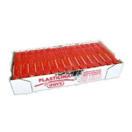Jovi Plastilina School Pastilla Rojo Caja de 15 Unidades de 150g