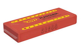 Plastilina Jovi 71 Pastilla 150 Gr. Rojo Caja De 15