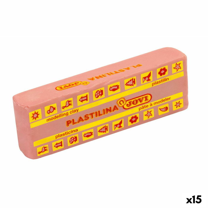 Jovi Plastilina School Carne Caja de 15 Unidades de 150g
