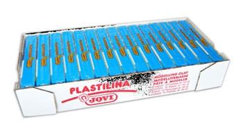 Jovi Plastilina School Pastilla 150 gr Azul Claro Caja 15 Ud Jovi Plastilina School Pastilla 150 gr Azul Claro Caja 15 Ud