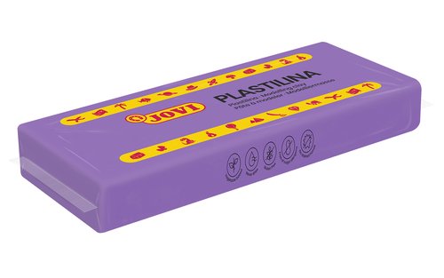 Jovi Plastilina School Pastilla Lila Caja de 15 Unidades de 150g
