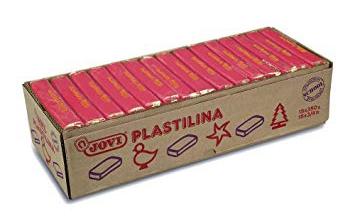 Jovi Plastilina Pastilla 350 gr Unicolor Rojo Caja 15 Ud Jovi Plastilina Pastilla 350 gr Unicolor Rojo Caja 15 Ud