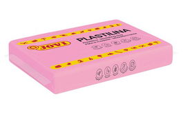 Plastilina Jovi 72 Pastilla 350 Gr. Rosa Caja De 15