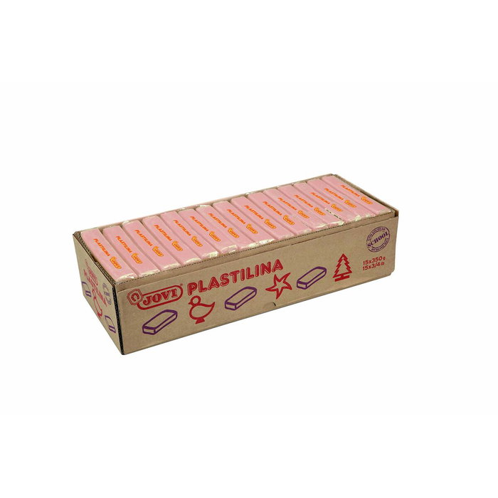 Jovi Plastilina en Pastillas Color Carne Caja de 15 Unidades