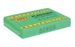 Plastilina Jovi 72 Pastilla 350 Gr. Verde Claro Caja De 15