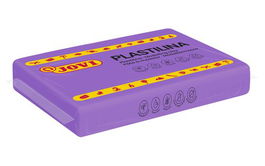 Plastilina Jovi 72 Pastilla 350 Gr. Lila Caja De 15