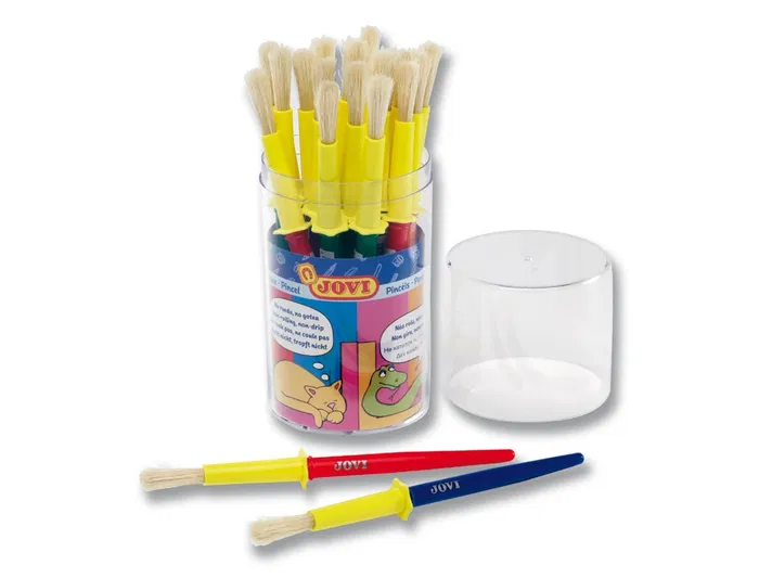 Jovi Pinceles escolares medianos bote de 20 unidades