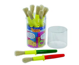 Jovi Pinceles Escolares Gruesos Pelo Cerda Bote 9 Ud