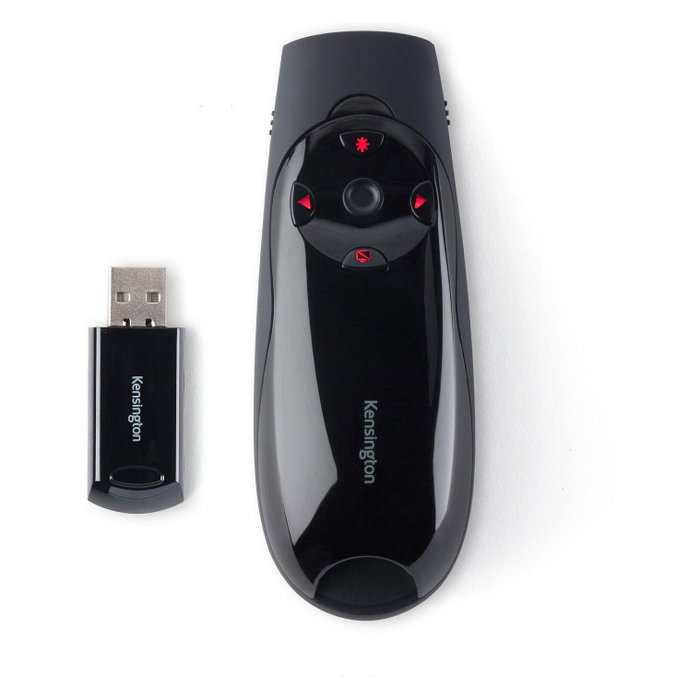 Kensington Expert Presentador Inalámbrico con Control de Cursor y Láser Rojo Kensington Expert Presentador Inalámbrico con Control de Cursor y Láser Rojo