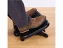 Kensington Reposapiés SoleMassage Negro con 5 Alturas Ajustables